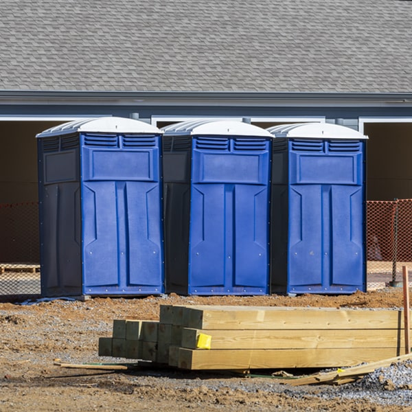 do you offer hand sanitizer dispensers inside the porta potties in Star